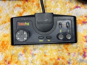 Turbo Grafx 16 Console with Controller And 3 Games Tested Working Bonk!