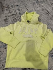 Vintage NWT Abercrombie Fitch Hoodie Muscle Mens Large Embroidered A F NY
