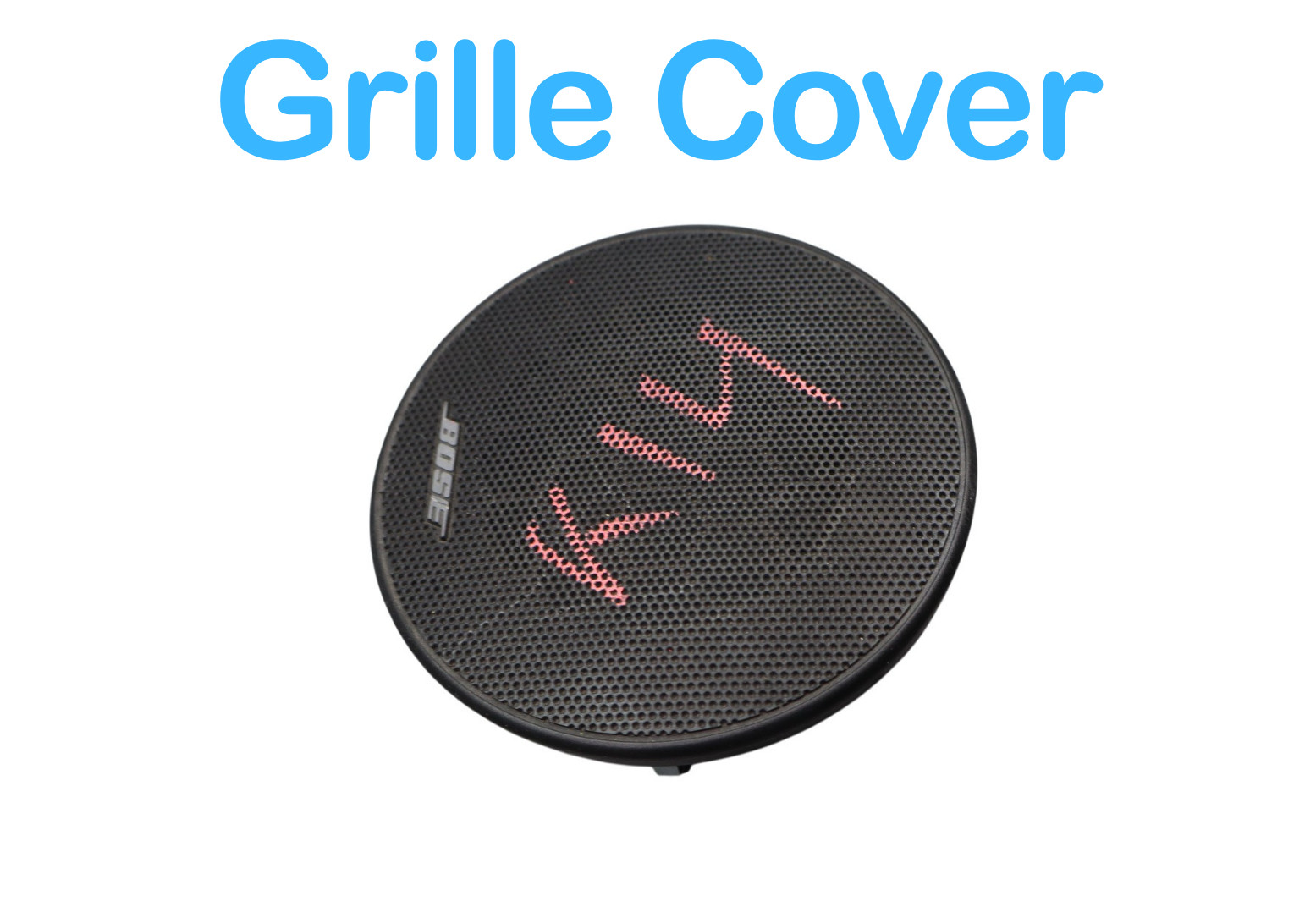 Maserati Quattroporte 2003-2013 Front Tweeter cover grille Black