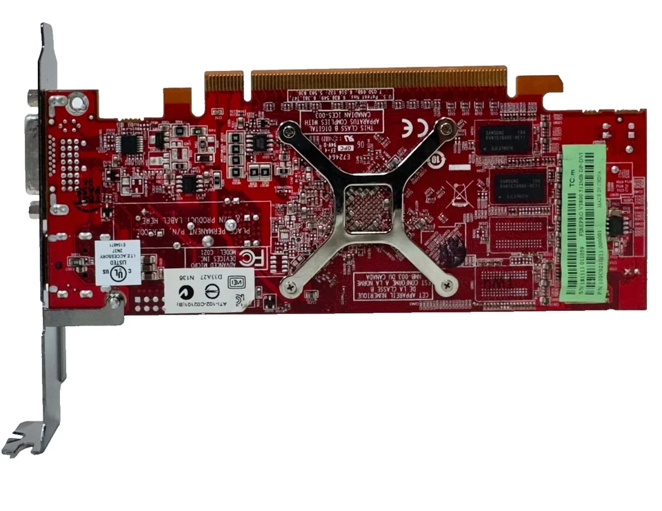 AMD FirePro V3800 512MB GDDR3 PCIe x16 DVI DisplayPort GPU Graphics Card, TESTED - Image 2 of 4