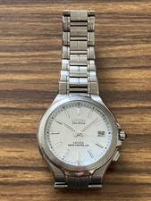 Montre Citizen Exceed H410 Eco Drive Titanium authentique rare