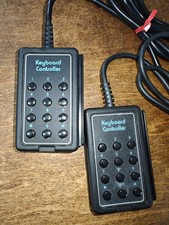 SET OF 2 KEYBOARD CONTROLLER UNITS FOR ATARI 2600 UNTESTED but read