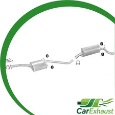 Auspuffanlage für OPEL OMEGA A 1.8 2.0 2.3 D 2.4 Limousine Schalldämpfer