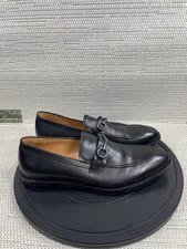 Warfield & Grand Shoes Mens Size 13 Madison Loafer Black Leather Comfort Slip On