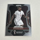 2022 Panini Prizm FIFA World Cup Qatar Soccer Bukayo Saka #84 SGC 10