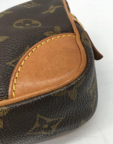 Authentic LOUIS VUITTON Monogram Marly Dragonne PM Clutch Bag M51827 LV - Picture 11 of 24
