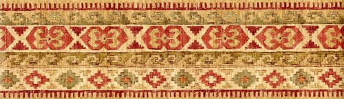 Boho Tribal Aztec Indian Wallpaper Border Souwest Native Geometric Design - Picture 2 of 3
