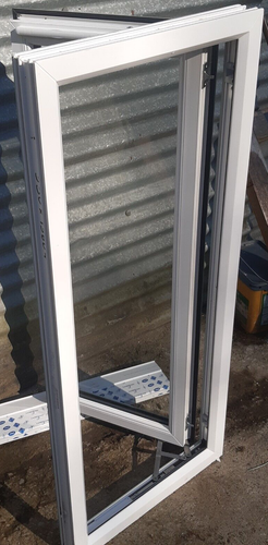 New Upvc Window Pistachio On White 590 mm x 1360 mm - Picture 11 of 18