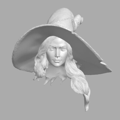 Raven Witch Morgana custom head for Mythic Legions & other action figures