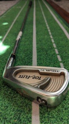 Top Flite Golf Tour Ti 3 Iron True Temper Advanced Reg Flex Steel Shaft  38.5''