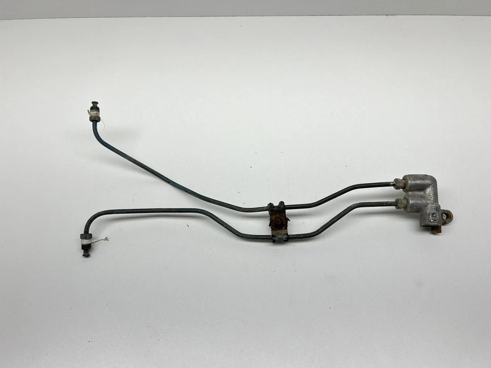 Suzuki LT250R 1988 Quadracer mangueras de freno delanteras líneas de acero junta OEM Foto 3 de 4