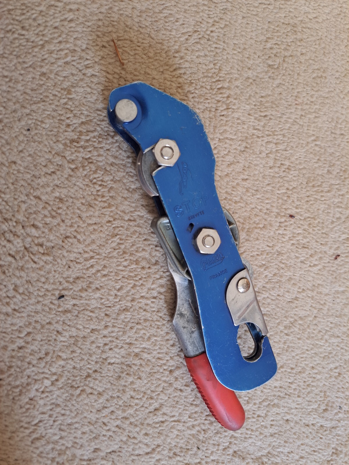 Petzl Stop cuerda descensor