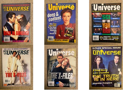 Magazine: Sci-Fi Universe: YOU CHOOSE: X-Files  TV movies James Bond horror