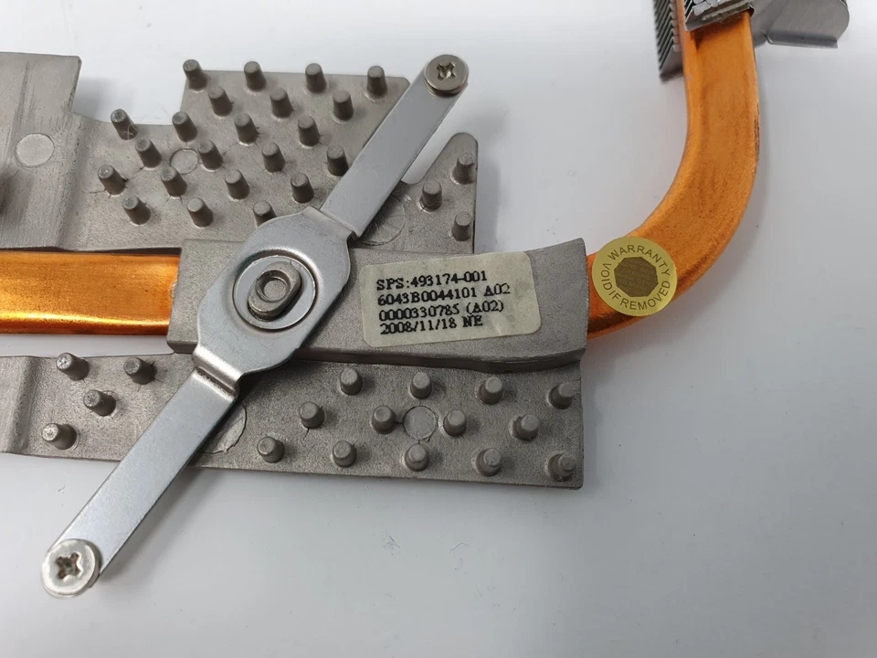 HP Compaq 6735s Heatsink 493174-001 CPU Cooling Heatsink Genuine - Image 4 of 4