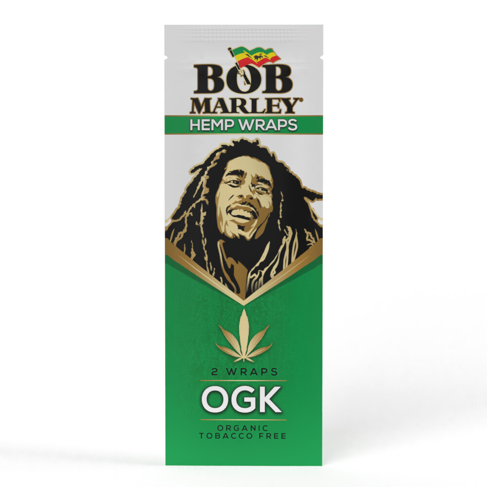 Bob Marley Wraps -OGK Flavor Organic Wraps (1 Pouch, 2 Wraps)