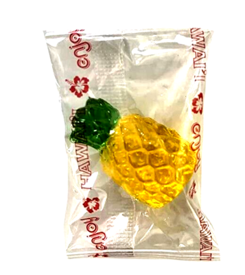 🍍~1.76Lb Gummy PINEAPPLE Flavor 100CT 3D Shaped Soft Candy
