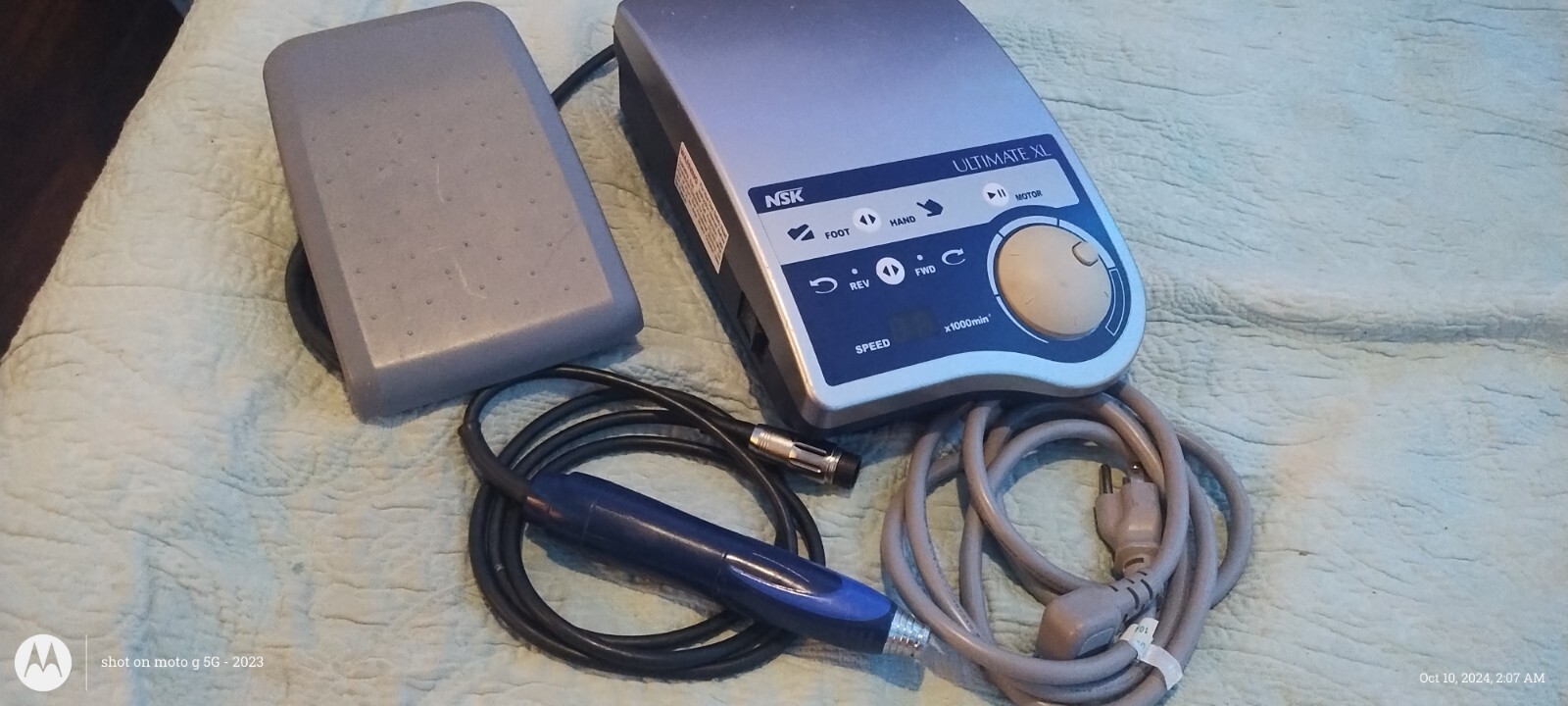 NSK Ultimate XL Micromotor Dental Lab Handpiece Console eBay