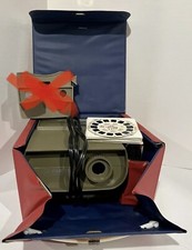 Sawyer's GAF View Master 30 Standard Projector, Reels,  Case Vintage  READ 