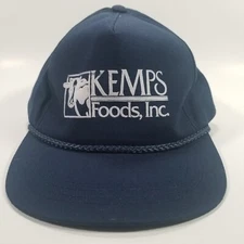 Hat Kemps Foods Inc Cap Blue Snap Back One Size Yupoong Corded Cow