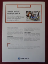DOCUMENT SAFRAN SYSTEM AEROSTRUCTURES NACELLE AIRBUS A320neo AIRLINER LEAP-1A