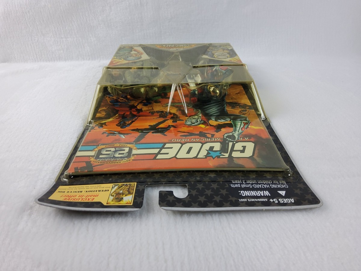 GI Joe Comic 2-Pack Destro CPL Breaker 25th Anniversary Hasbro