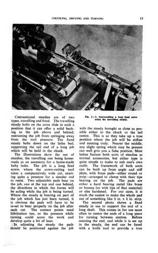 Using The Small Lathe Instruction Manual #1283 - Picture 5 of 12