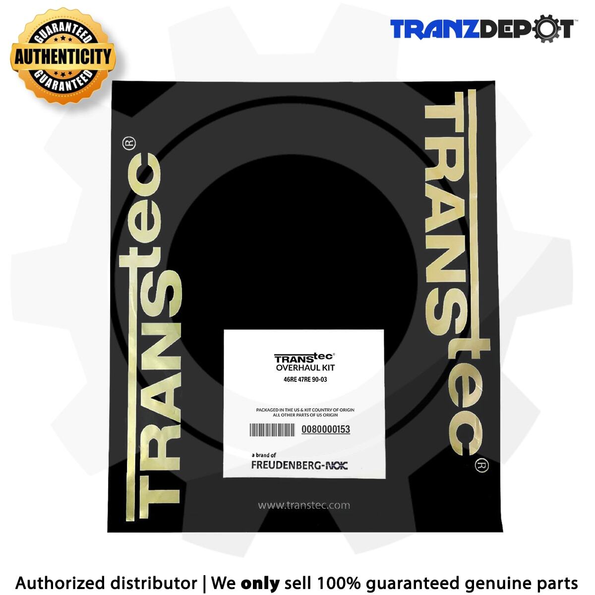 TransTec Overhaul Kit 46RE 47RE 90-03 w/o Pistons w/Duraprene