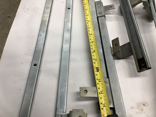 1959-1960 Chevy Impala 4 door hardtop window tracks. - Picture 3 of 5