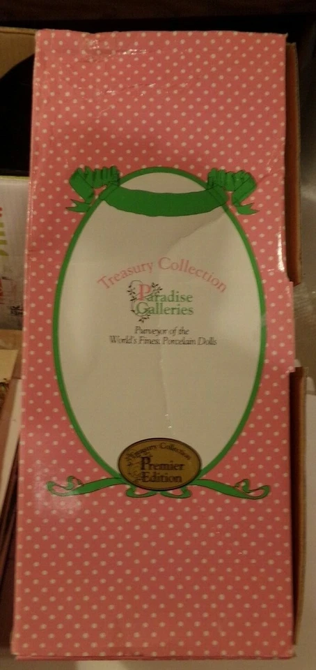 Muñeca de porcelana vintage A Party for Sarah Paradise Galleries Treasury Collection Foto 2 de 2