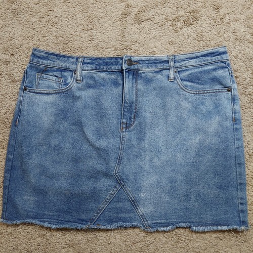 Denim Mini Skirt Size 