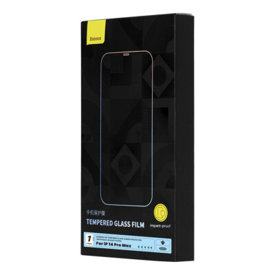 Baseus Displayschutzglas iPhone 14 Pro Max mit Montagekit 0.4mm