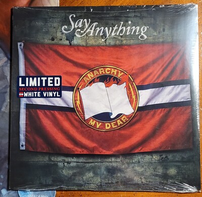 SAY ANYTHING - Anarchy, My Dear, Limited 2nd White Press