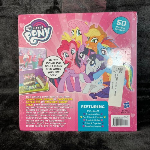 My Little Pony Baking Book by Christi Johnstone NEW SEALED Shrink Damage - Picture 5 of 8