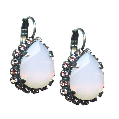 Mariana Earrings Timeless Rose Opal & Vintage Rose Austrian Crystals Smashing...