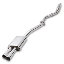 EDELSTAHL-ABGASANLAGE FÜR SKODA OCTAVIA II RS 2.0 TDI TFSI 05-13 LIMOUSINE KOMBI