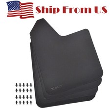 4pc Universal Car Mud Flaps Splash Guards Mudguards Fit For Front Rear Fender.