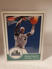 Kevin Garnett 2003 Vtg Fleer Platinum #98 MINT T-Wolves NBA HOF Legend Jersey SP
