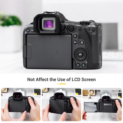 Camera Eyecup For Canon EOS R5 Mark II Eyecup Eyepiece Viewfinder Eyeshade Cover - Picture 6 of 10