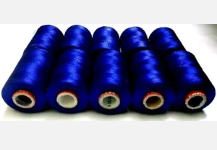 Blue Viscose Rayon Thread Bangle/Jewellery Making/embroidery/ Crafts 10 spools - Image 3 of 3