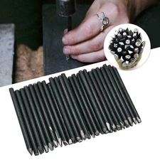 36* Mixed Size Metal Jewelry Making Stamping Punch Kit P0J1 Set flower S8G6BuLqM