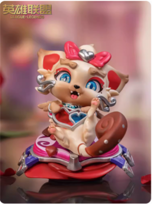 シャム猫のユーミ LOL リーグ・オブ・レジェンド アクションフィギュア モデル LOL League of Legends Yuumi The Siamese Cat ver. Action Figure