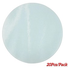 Tempered Round Glass Cutting Board 11.8in 20pcs Sublimation Blanks Coating Rough