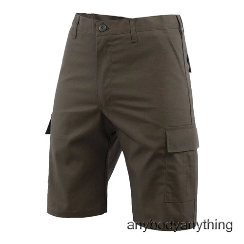 Mens BDU Cargo Shorts Outdoor Military Combat Shorts Tactical Casual Short Pants - Picture 7 of 26