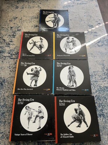 Time Life Vinyl Record Sets, The Swing Era, Lot of 7 Sets w/Books and ...