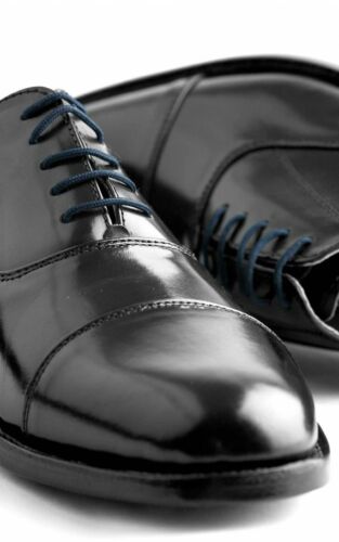 New Mens Coloured Thin Shoe laces 70cm 95cm Long For Shoes Leather Brogues Boots - Picture 12 of 24