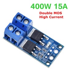 15A 400W MOS FET Trigger Switch Module PWM Regulator Control Panel for arduino