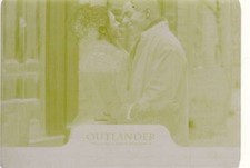 2020 Cryptozoic Outlander Season 4 Printing Plate Card #43 yellow