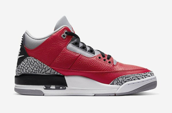 jordan 3 red black