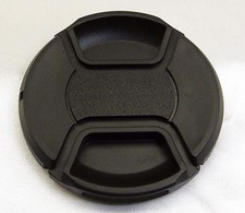 LC-67 67mm Lens Front Cap Snap on type generic Black plastic