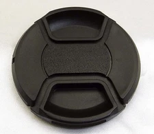 LC-67 67mm Lens Front Cap  Snap on type generic Black plastic